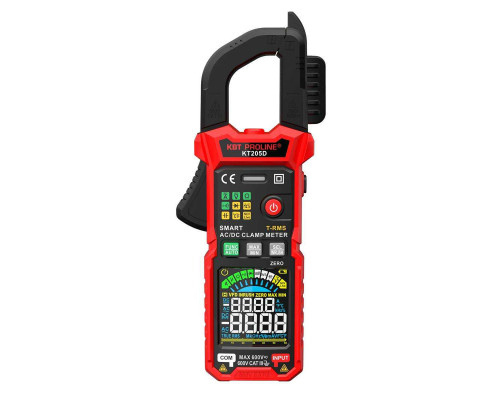Токовые клещи цифровые КТ 205D серия PROLINE (КВТ) (90386)
