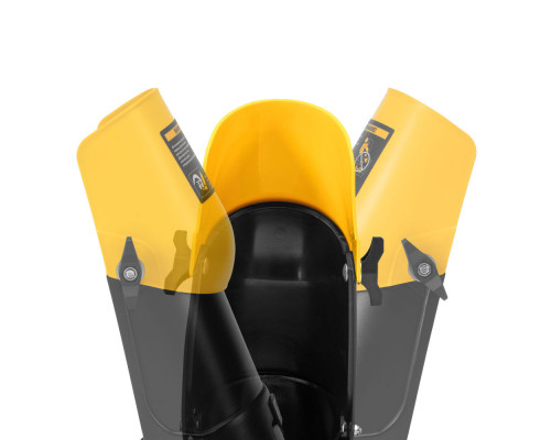 Бензиновая снегоуборочная машина SB 460 Sled, 99cc, лыжи ручной старт// Denzel (97648)