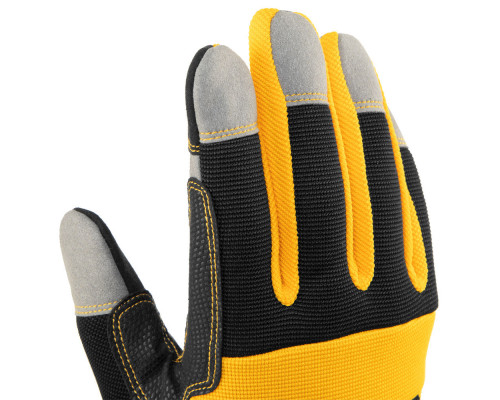 Перчатки универсальные, усиленные, размер 10 Denzel (67991)