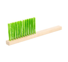 Щетка-сметка двухрядная, 280 мм, деревянная ручка Сибртех