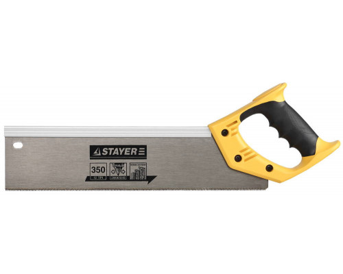 Ножовка для стусла Cobra 12, 350 мм, c обушком STAYER Professional 15365-35