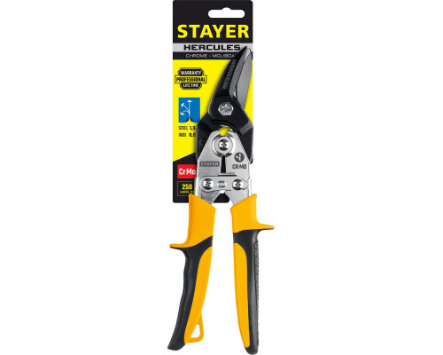 Ножницы по металлу левые Hercules, 250 мм STAYER Professional 2322_z01