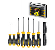 Набор отверток с насадками 27 предм. Hercules-K27 STAYER 25827