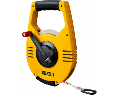 Лента мерная геодезическая стальная 100 м RACER STAYER 34186-100