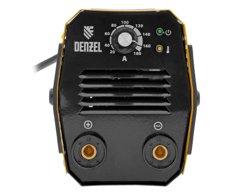 Аппарат инверторный дуговой сварки DS-180 Compact, 180 А, ПВ 70%, диаметр электрода 1.6-4 мм Denzel (94372)