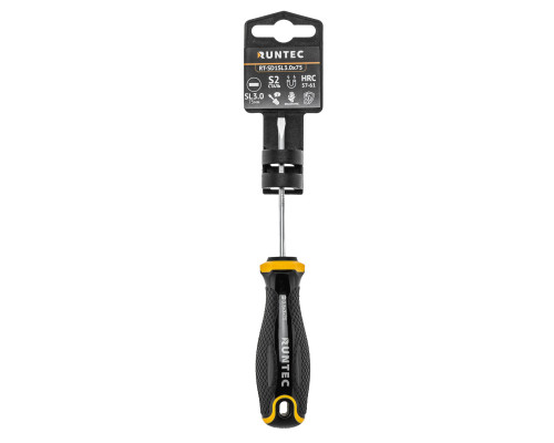 Отвертка SL3.0 x 75 мм S2 RUNTEC RT-SD1SL3.0x75