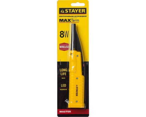 STAYER MAXTerm, 6 Вт, 3АА, беспроводной паяльник (55306)