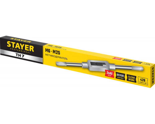 Метчикодержатель для М6-М25, L 426 мм TH7 Professional STAYER 28035-7