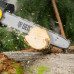 Пила цепная электрическая EDS-2000, 2 кВт,продольная, шина 40 см, шаг 3/8, паз 1.3 мм, 56 звеньев Denzel (95618)