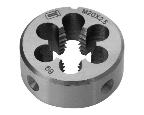 Плашка М20 х 2.5 мм Сибртех