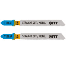 Полотна по металлу, Bimetal, фрезерованные, волнистые зубья, 76/51/1,2 мм (T118AF), 2 шт. (40916)