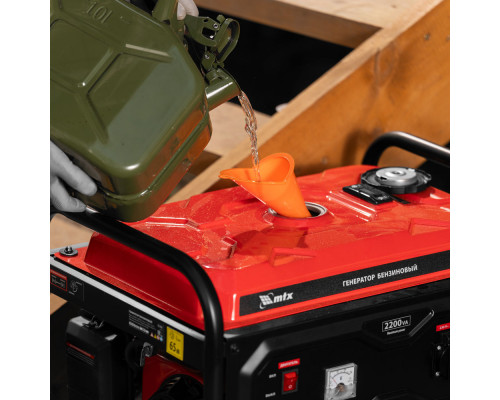Генератор бензиновый RS-3000, 2,2 кВт, 230В, ручной стартер MTX (946105)
