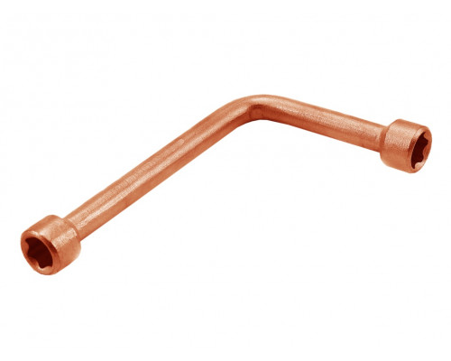 Ключ торцевой изогнутый 20 омеднение