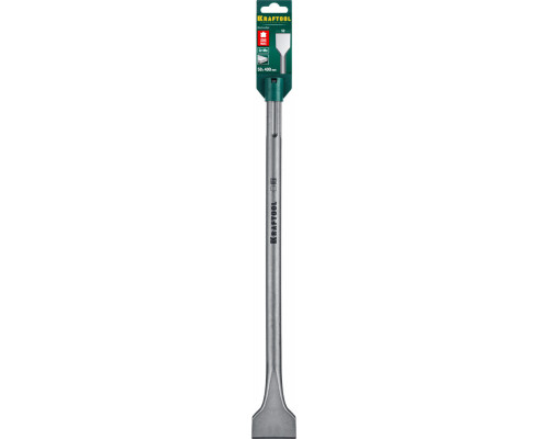 Плоское широкое зубило ALLIGATOR, 50 х 400 мм, SDS-max KRAFTOOL 29334-50-400_z01
