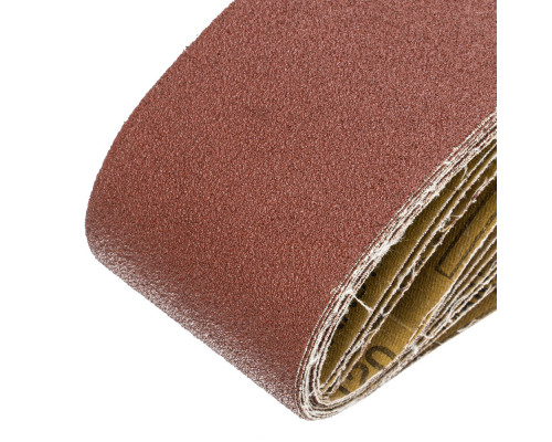 Лента абразивная бесконечная, P 120, 75 х 533 мм, 10 шт Matrix (74239)