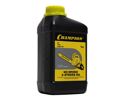Масло для 2-тактных двигателей полусинтетическое CHAMPION JASO FD 1л (952830)