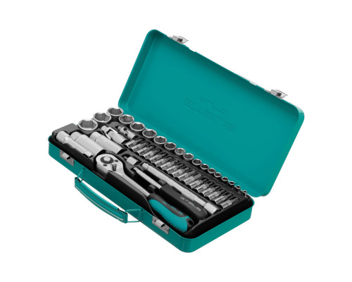 Набор торцевых головок с трещоткой, 1/4