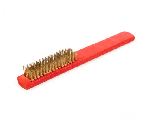 Ручная щетка 215х29, 6-рядная (латунь) 286-1002, HORTZ