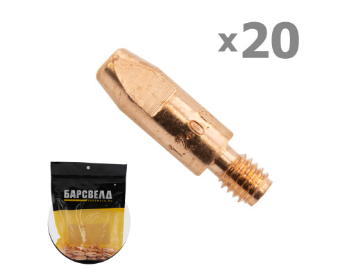 Токосъемный наконечник М6 E-Cu ф 1,2 мм (BMD0009-12)