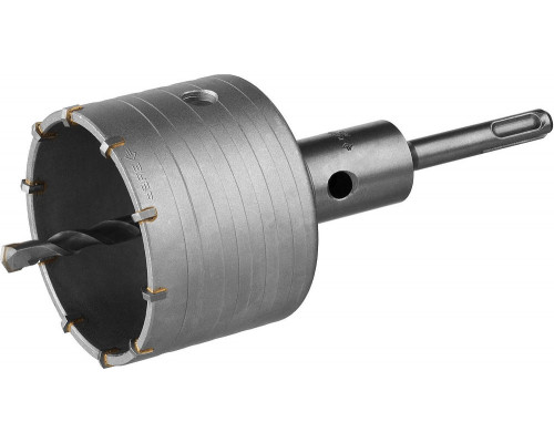 Коронка по бетону с оснасткой 80 мм, SDS-plus, 10T ЗУБР 2918-80_z01