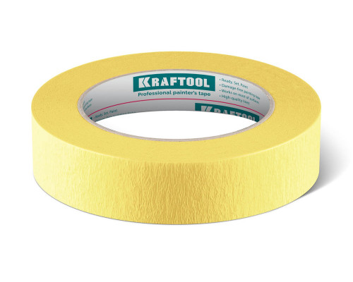 Малярная лента #500 Flex, 25 мм х 30 м, для изогнутых линий KRAFTOOL 12105-25