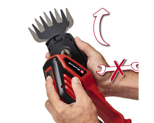 Ножницы + кусторез акк. Einhell PXC GE-CG 18/100 Li T, 18В,насадки,100/200мм,с тел.рук,без АКК иЗУ (3410310)