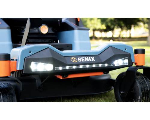 Райдер газонокосилка ZTR аккумуляторная ZTRX6-M-EU, 107см, с 4 АКБ 12Ач и зу 1600Вт, SENIX