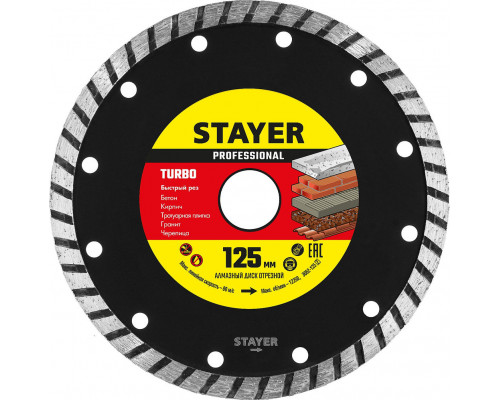 Диск пильный по дереву технический рез Construct STAYER 210x30/20 мм 24Т 3683-210-30-24_z01  