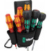 9621 SET 2 Kraftform Ball-Grip Набор отвёрток в поясной сумке, 8 пр., PH 1/2, Силовая SL 5.5, VDE SL 3.5, Ball-Grip: PH 1/2, SL 6 (WE-136033)