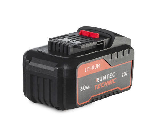 Батарея аккумуляторная TECHNIC 20В, 6Ач RUNTEC RT-LB26T