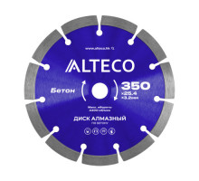 Диск алмазный по бетону 350*25,4 ALTECO, шт