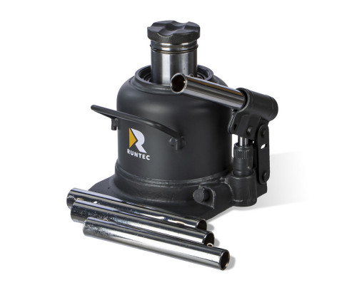 RUNTEC RT-WJ20 Домкрат бутылочный, двухштоковый,профессиональный 20 т, 150-245 мм (RT-WJ20)
