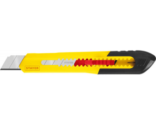 Нож 18 мм из АБС пластика QUICK-18 STAYER 0910