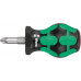 Отвёртка короткая крестовая PH 3 x 25 мм Stubby серия 350 PH Wera WE-008852