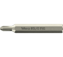 851/0 Micro Phillips Бита крестовая, PH 1 x 30 мм, хвостовик шестигранный 5/32