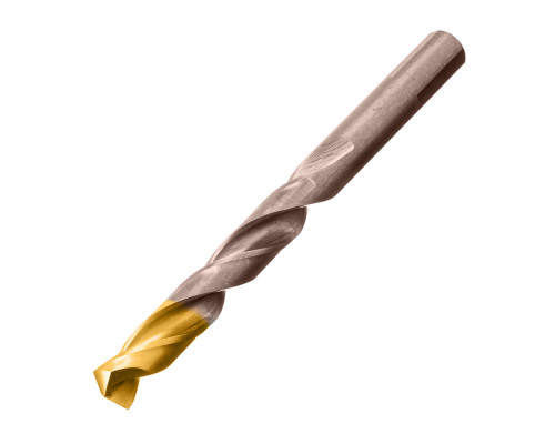 Набор сверл по металлу, 1-13 мм, Р6М5К8-TiN, Golden Tip, 25 шт Denzel (723010)