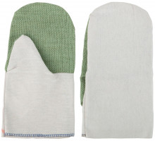 Рукавицы х/б с брезентовым наладонником (12462)