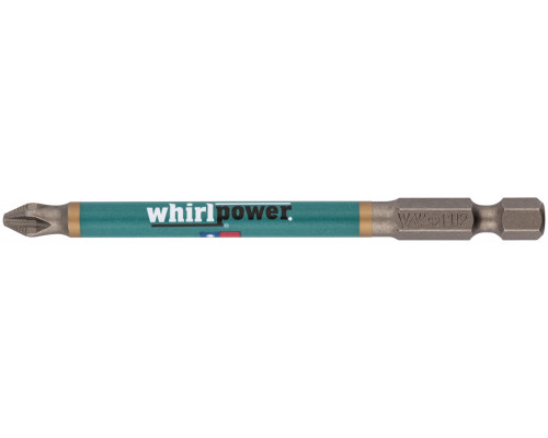 Биты WP, сталь S2, с насечкой, Профи, 90 мм PH2, 10 шт. (57580)