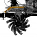 Мотоблок DPT-370X, 7 л.с, дисковое сцепление, ширина 90 см, глубина 35 см, фрез 3 х 4, ВОМ, передачи 3В/1Н Denzel (56406)