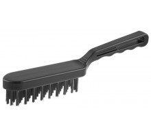 Щетка проволочная 5 рядов стальная пластмассовая рукоятка ЗУБР 35011-5