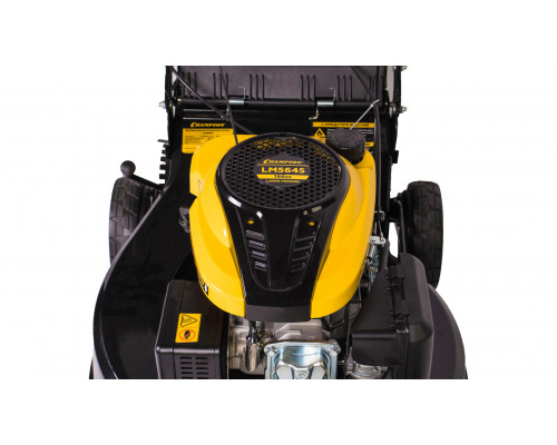 Газонокосилка CHAMPION LM5645 (PRO 4,4кВт привод 560мм 75л 25-80мм 1рычаг/8, 38,2кг3в1) (LM5645)