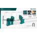 Станок цепной профилегибочный CB-60 60х40 мм KRAFTOOL 23630-60
