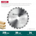 Пильный диск по дереву Fast, 210 х 30 мм, 24Т KRAFTOOL 36950-210-30