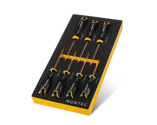 Набор отверток S2 TORX в ложементе EVA, 7 предметов RUNTEC RT-SD1TE7
