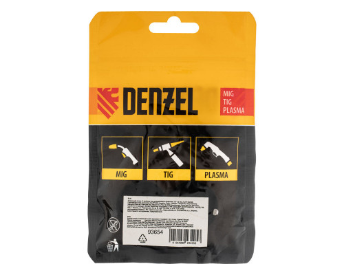 Подающий ролик, U профиль под алюминиевую проволоку 1,0-1,2 мм, 2 шт Denzel (93654)