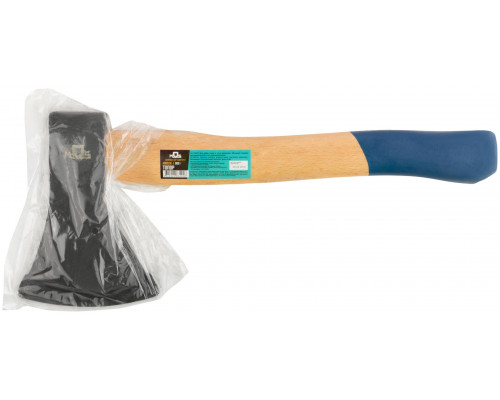 Топор кованая сталь, деревянная ручка 800 гр.