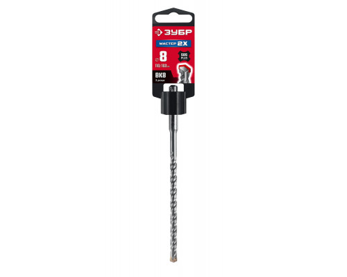 Бур SDS-plus Мастер-2Х 8 x 160 мм ЗУБР 29315-160-08_z01