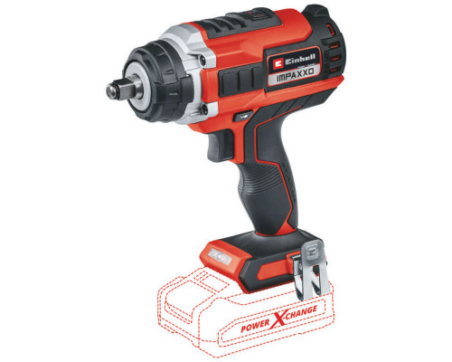 Гайковерт ударный аккумуляторный Einhell PXC Impaxxo 18/450, 18В,BL,450Нм,1/2,3 головки,без АКК и ЗУ (4510070)
