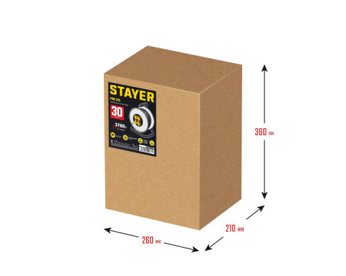 Лента клейкая двухсторонняя на тканевой основе Professional STAYER 50 мм 5 м 1217-05  