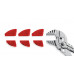Сменные защитные накладки на губки Vise-Wrench, для клещей 300 мм, набор из 3-х пар KRAFTOOL 22069-S3
